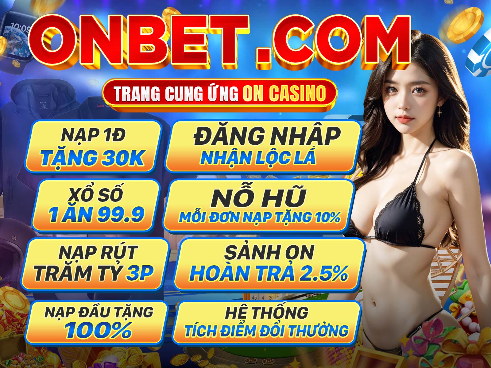 Nạp Lần Đầu - Nhân Đôi Hưng Phấn tại 99ok 123win